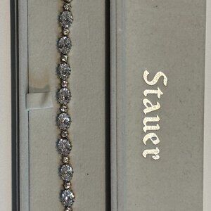 Diamond Aura Riviere Bracelet (7")
